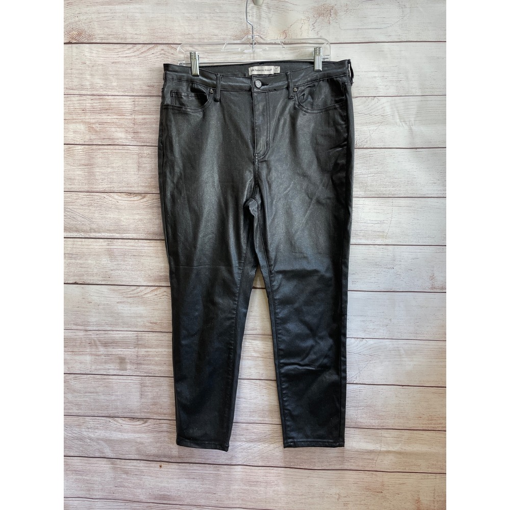 EXCELLENT CONDITION‎ REBECCA MINKOFF FAUX LEATHER PANTS